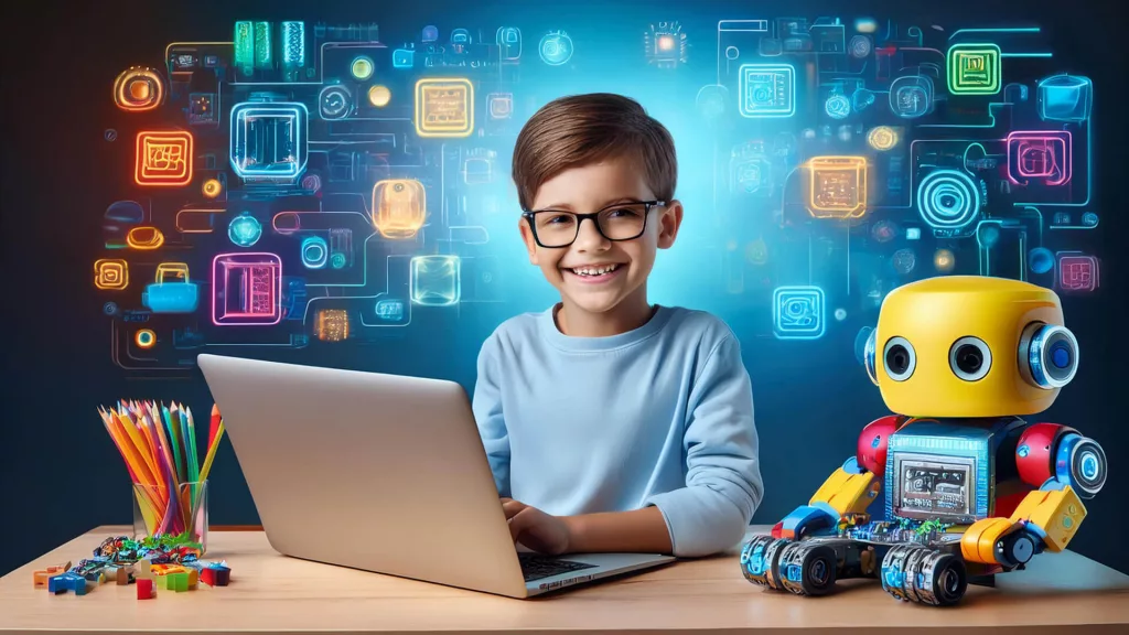Die Schüler erhalten interessante Projekte ihrer eigenen Wahl, um das Interesse aufrechtzuerhalten